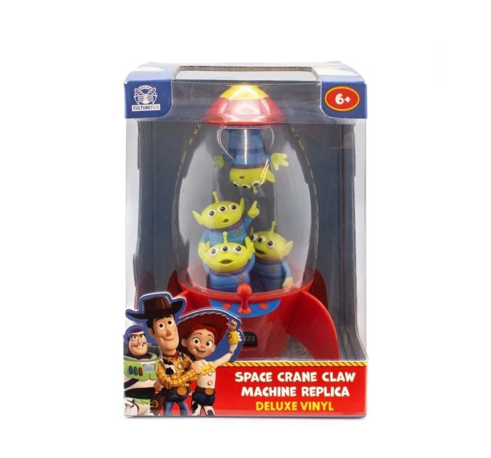 CultureFly Toy Story Space Crane Claw Machine Replica Deluxe Vinyl Figure